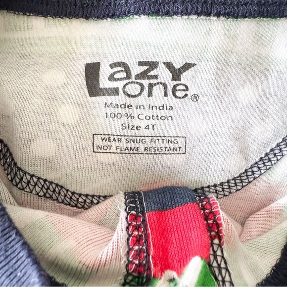 Lazy One Mommy & Me Sweater Bear Onesie Holiday Pajama Bundle S & 4T - Picture 6 of 8